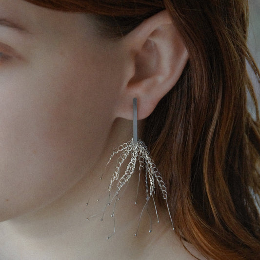 Ohrringe Silber "Cataratas"