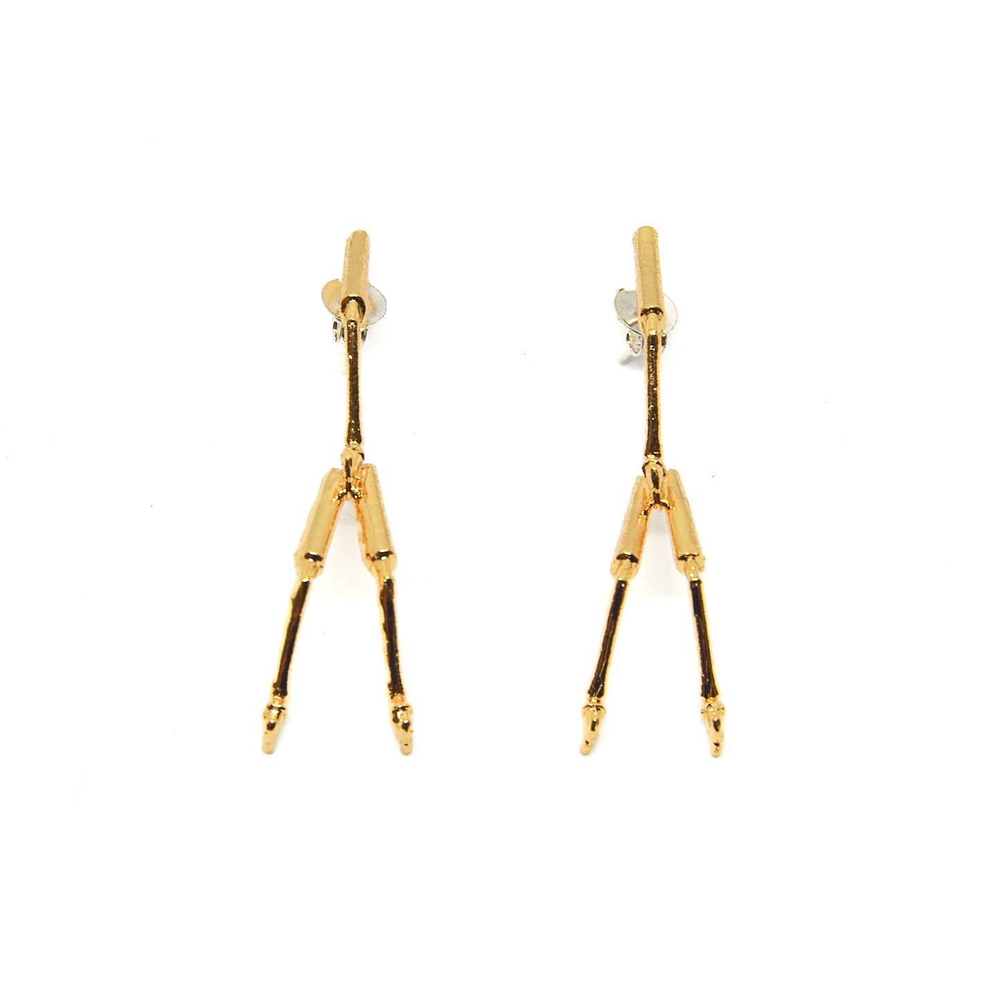 Ohrringe Gold "Chinche" - gross