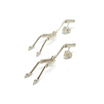 Ohrringe Silber "Chinche" - gross