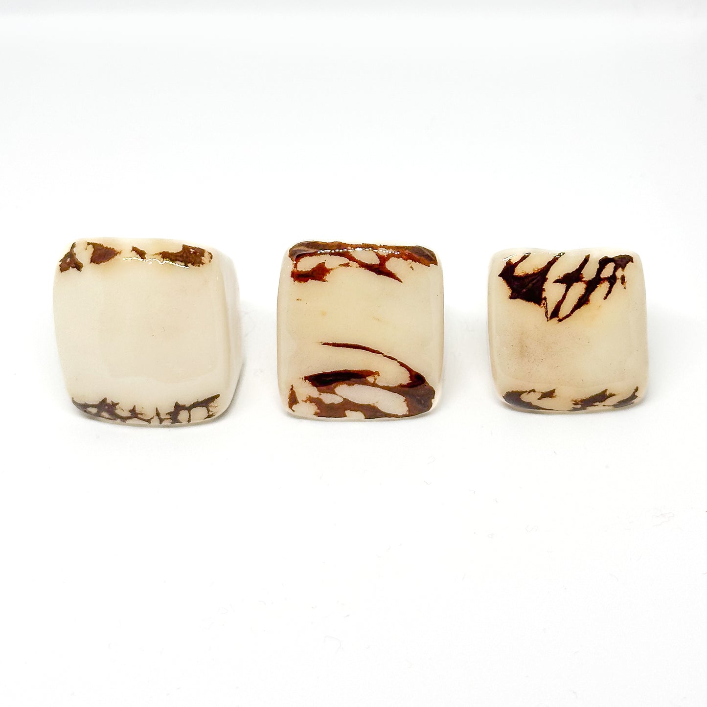 Ring Tagua "Leche"