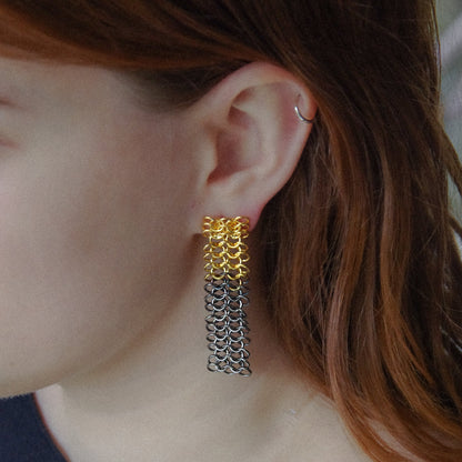 Ohrringe Gold "Piel"