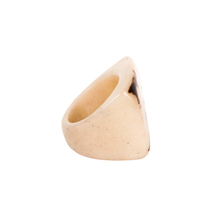 Ring Tagua "Leche"