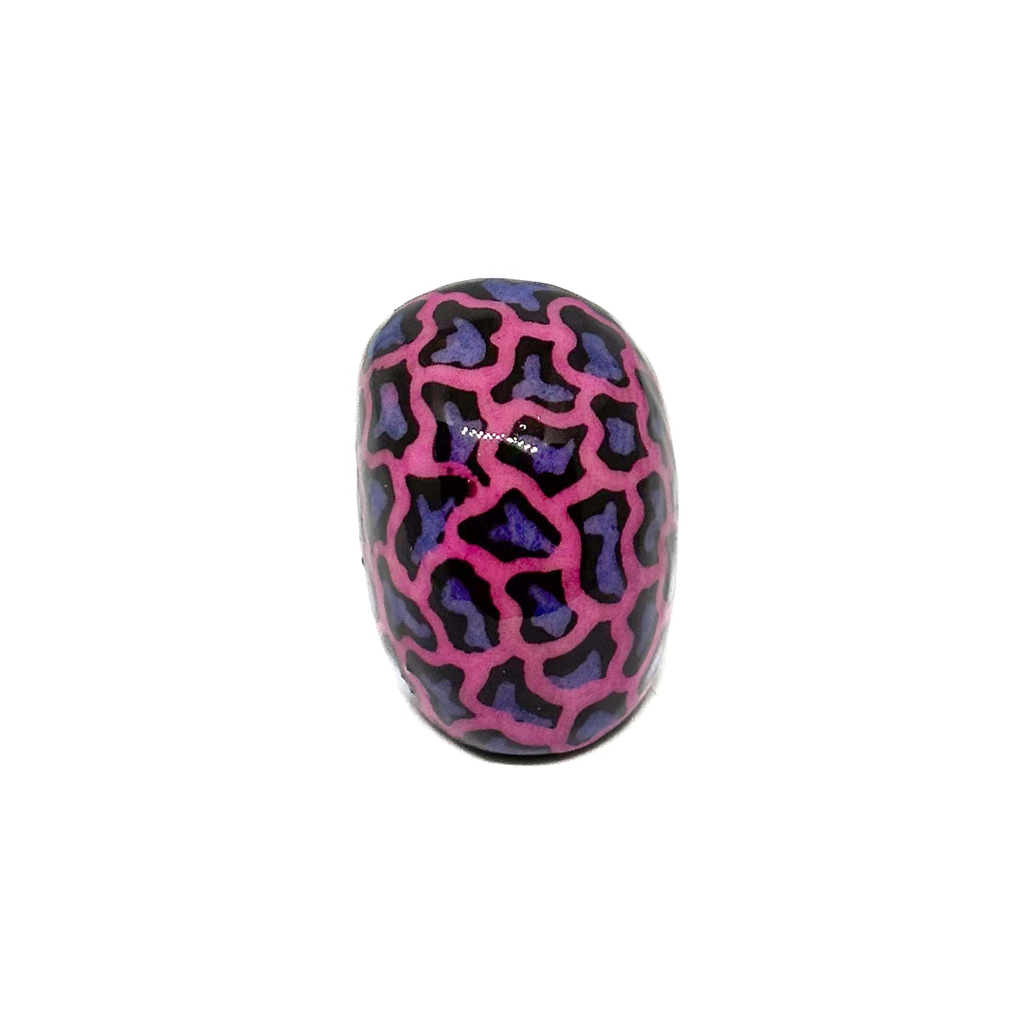 Ring Tagua "Leo" in Pink