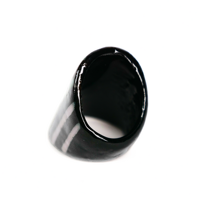 Ring Tagua "Noche"