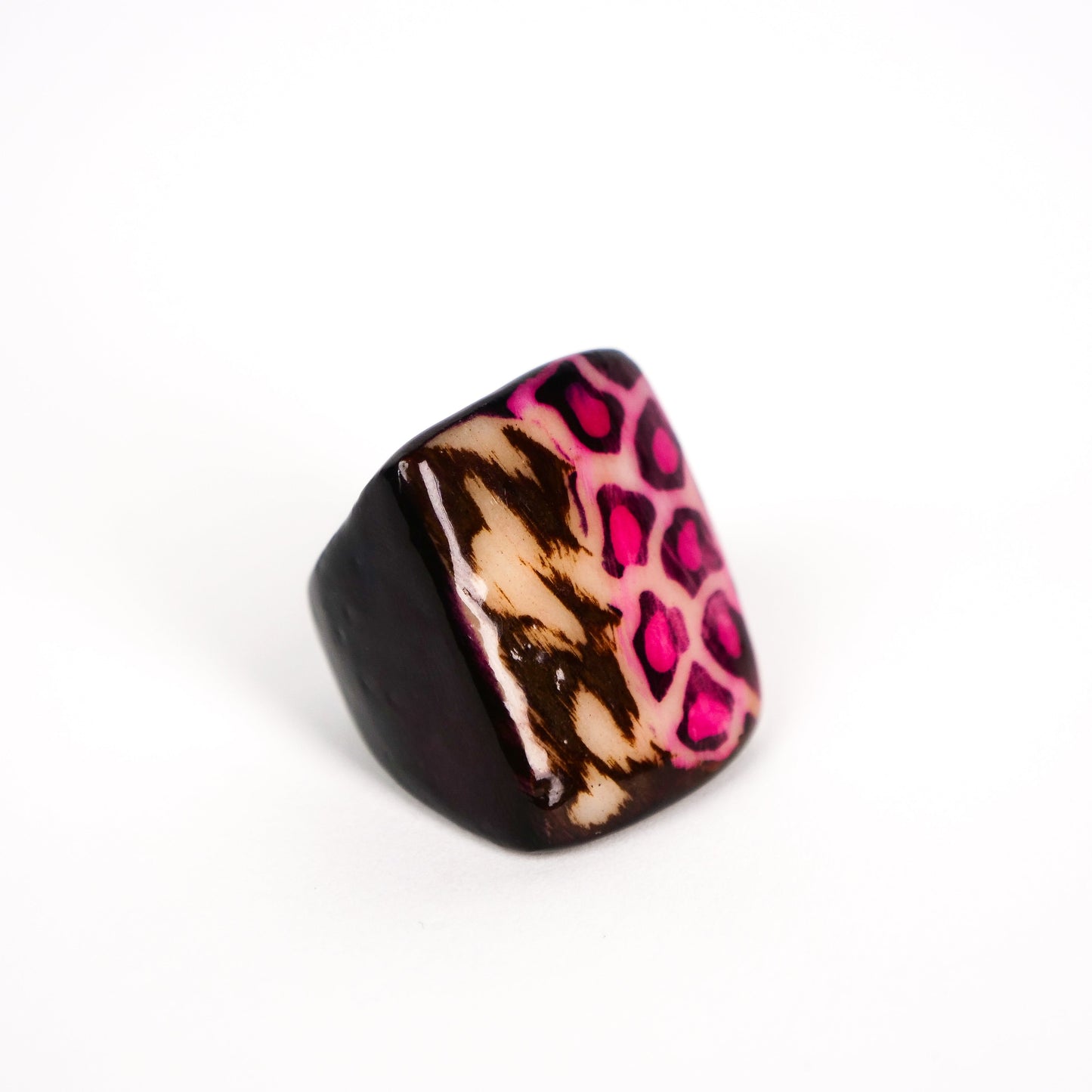 Ring Tagua "Onda"