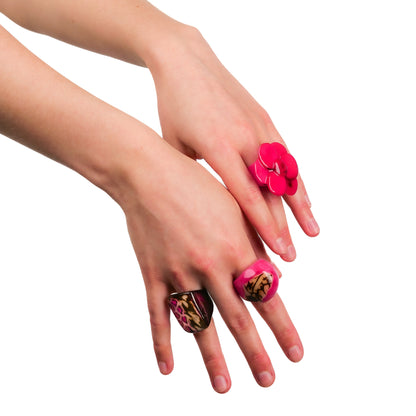 Ring Tagua "Onda"