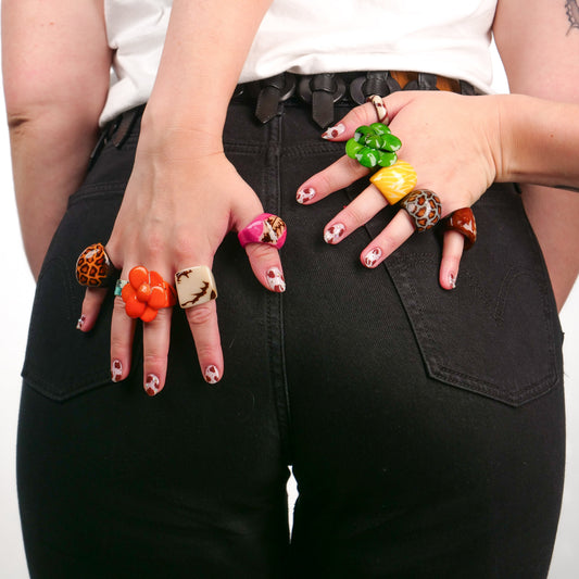 Ring Tagua "Leche"